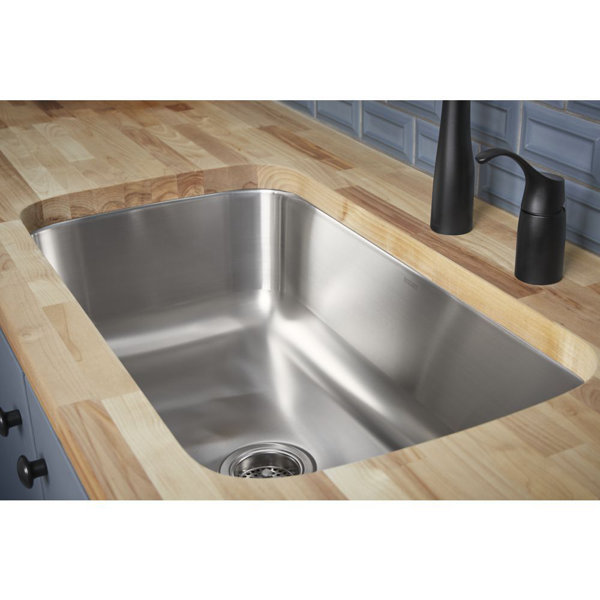Sterling By Kohler Mcallister 18'' W Stainless Steel Undermount Kitchen